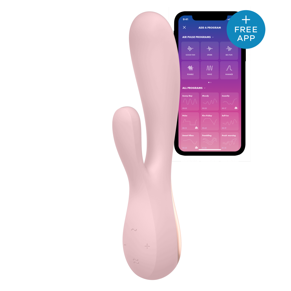 Satisfyer Mono Flex Rechargeable G-Spot Rabbit Vibrator with App