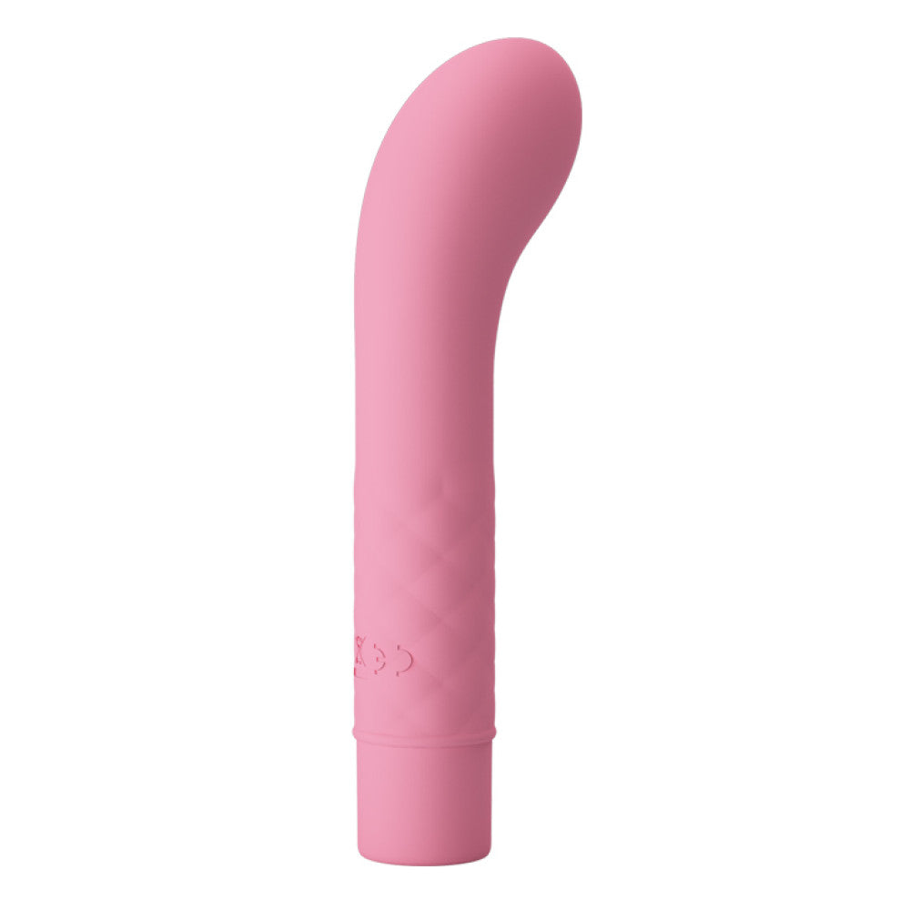 G-spot silicone vibrator Atlas pink