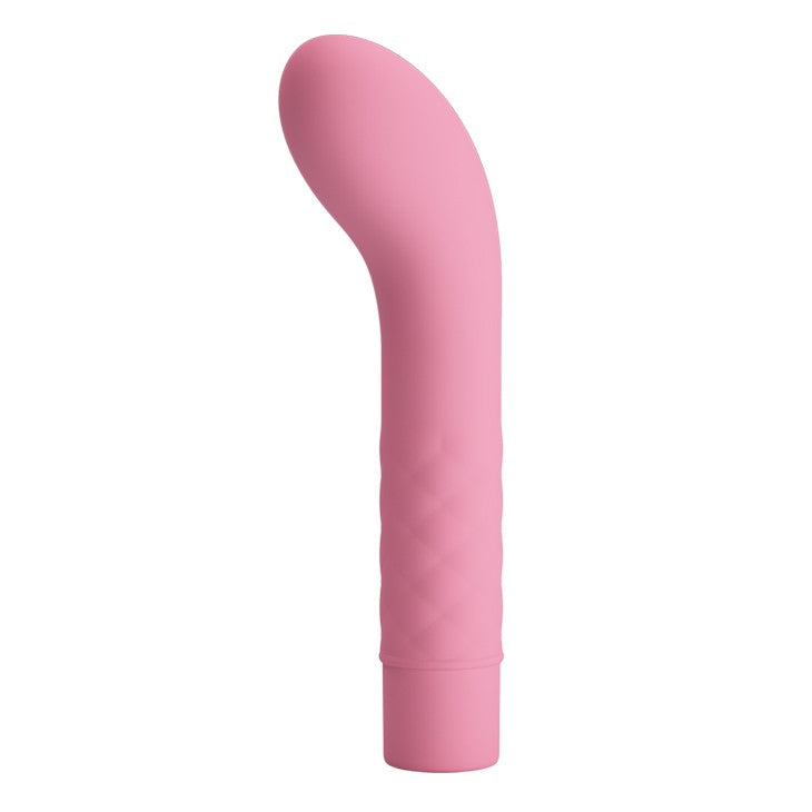 G-spot silicone vibrator Atlas pink