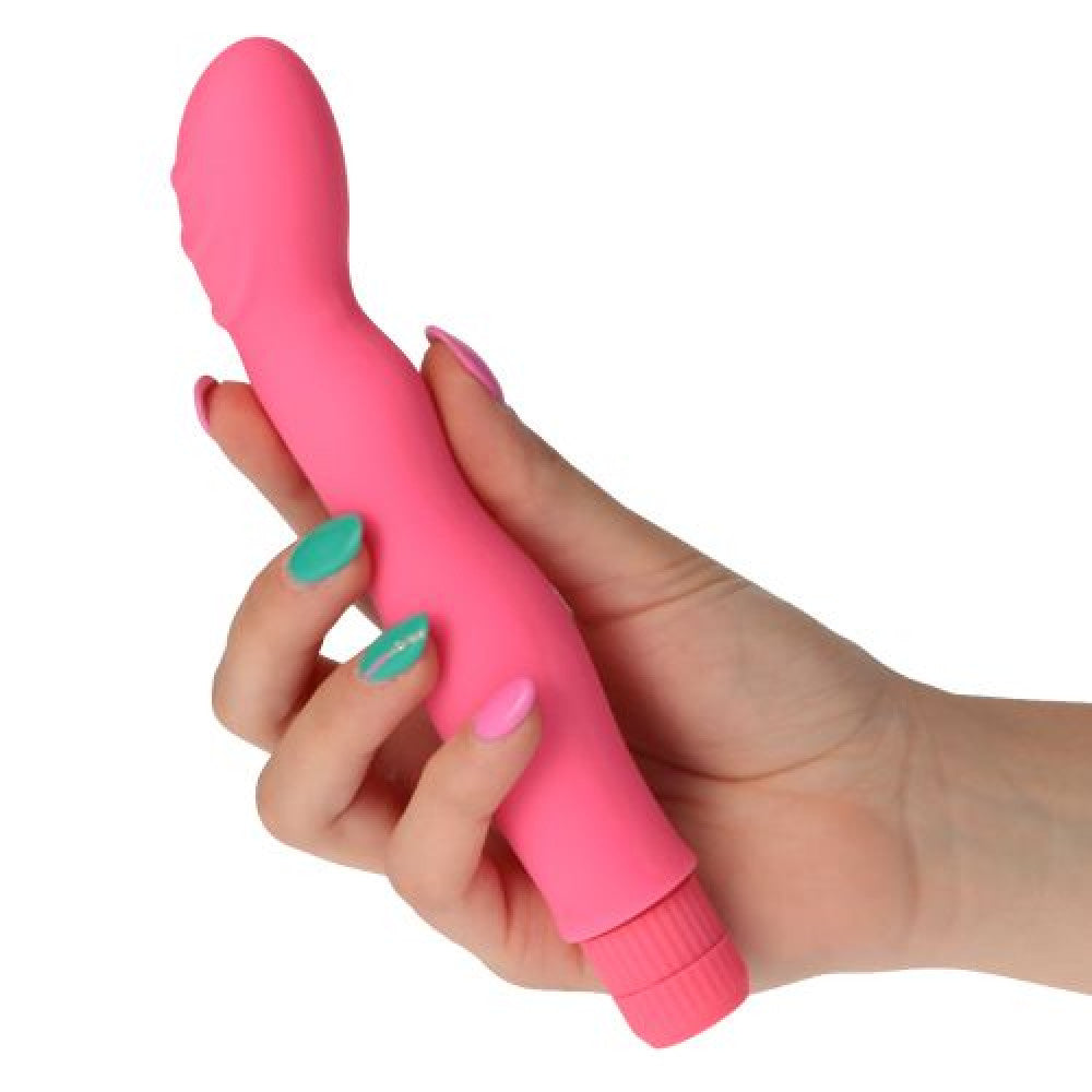 G-spot vibrator made of medical silicone Timeless pink