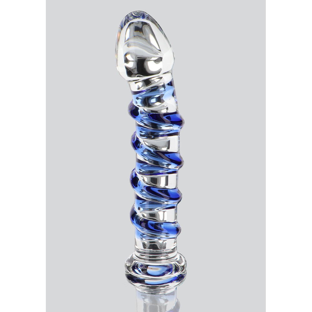 Gemstone Glass G-Spot Dildo