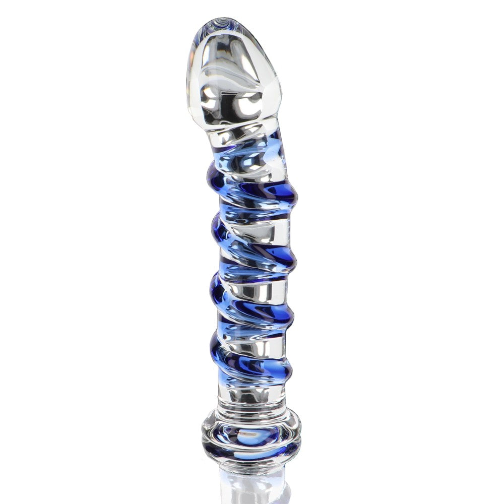 Gemstone Glass G-Spot Dildo