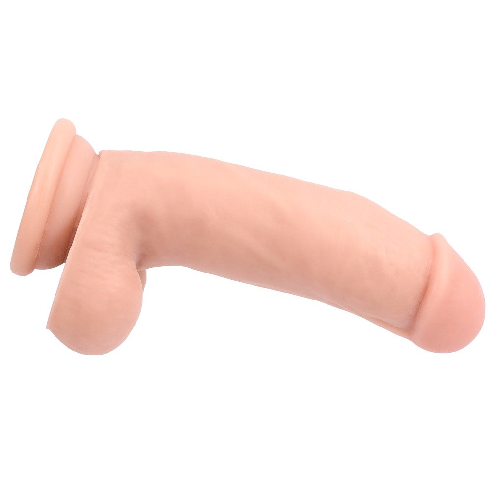 Get Real 6'' Vacuum Base Realistic Dildo with Testicles