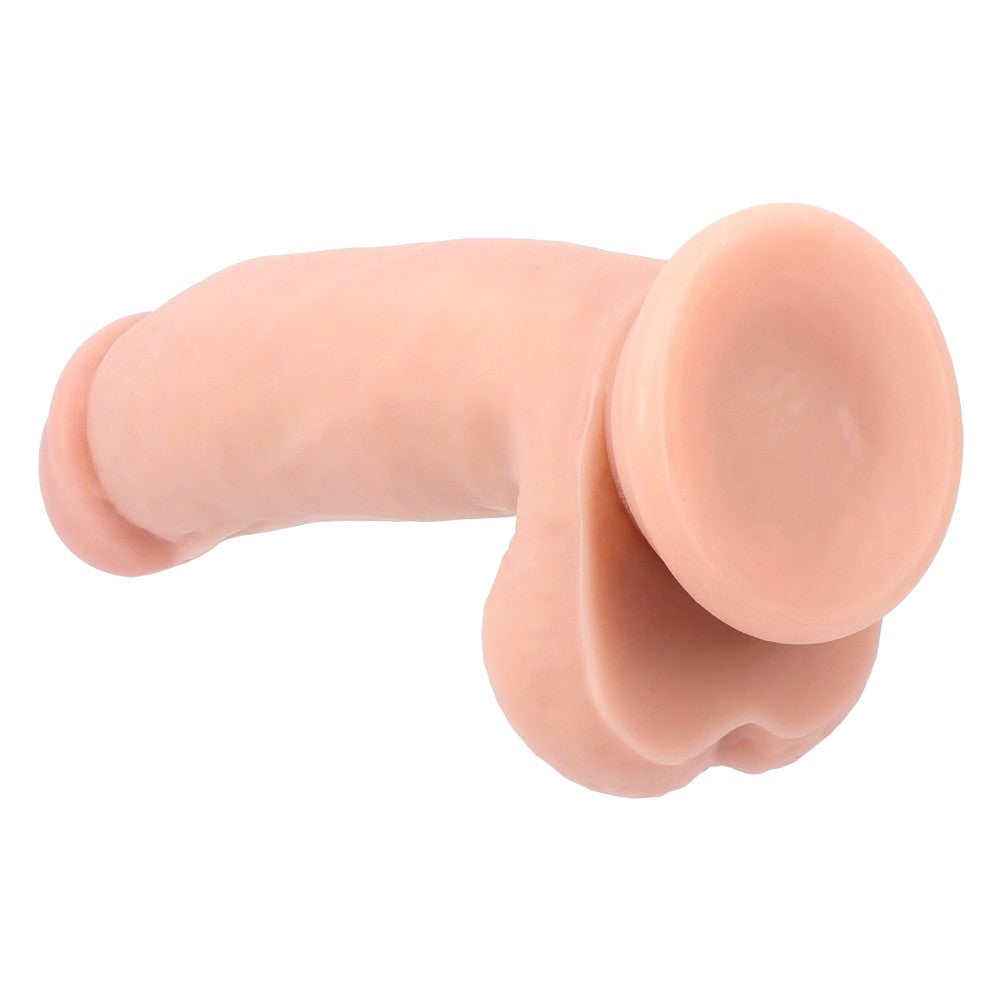 Get Real 6'' Vacuum Base Realistic Dildo with Testicles