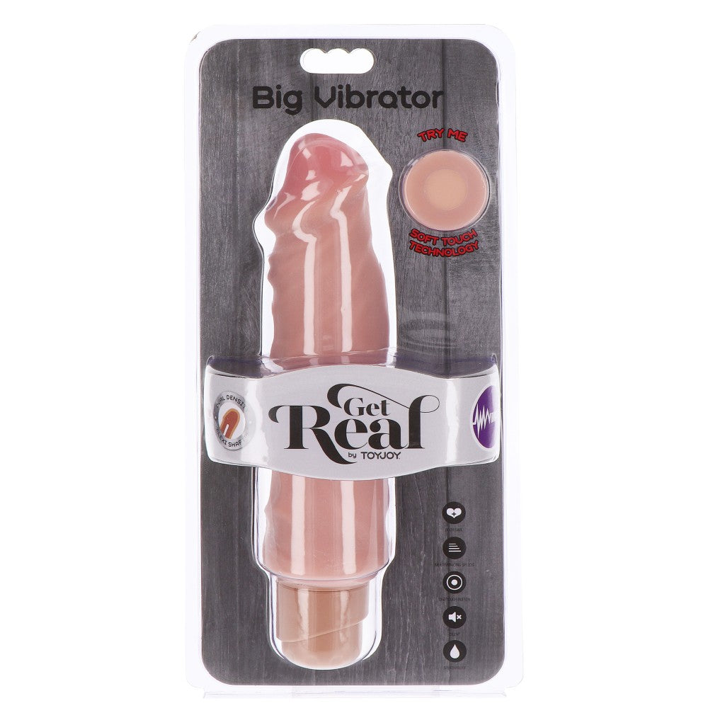 Get Real Double Layer Large Realistic Cyber Skin Vibrator