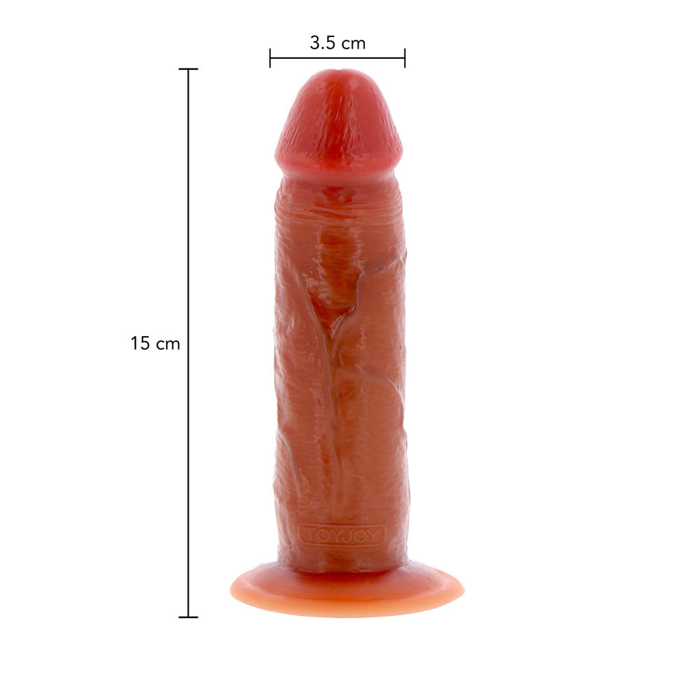 Get Real Foreskin Dong 15cm Realistic Silicone Dildo