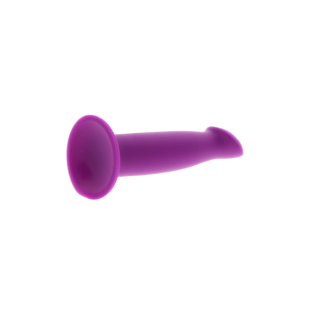 Get Real Goodhead 6" Purple Vacuum Base Silicone Dildo