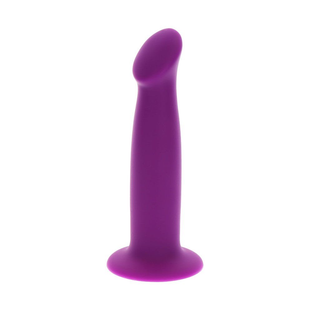 Get Real Goodhead 6" Purple Vacuum Base Silicone Dildo