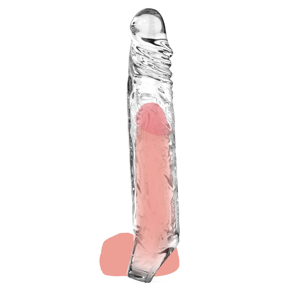 Get Real Realistic Penis Extender X-Large Transparent