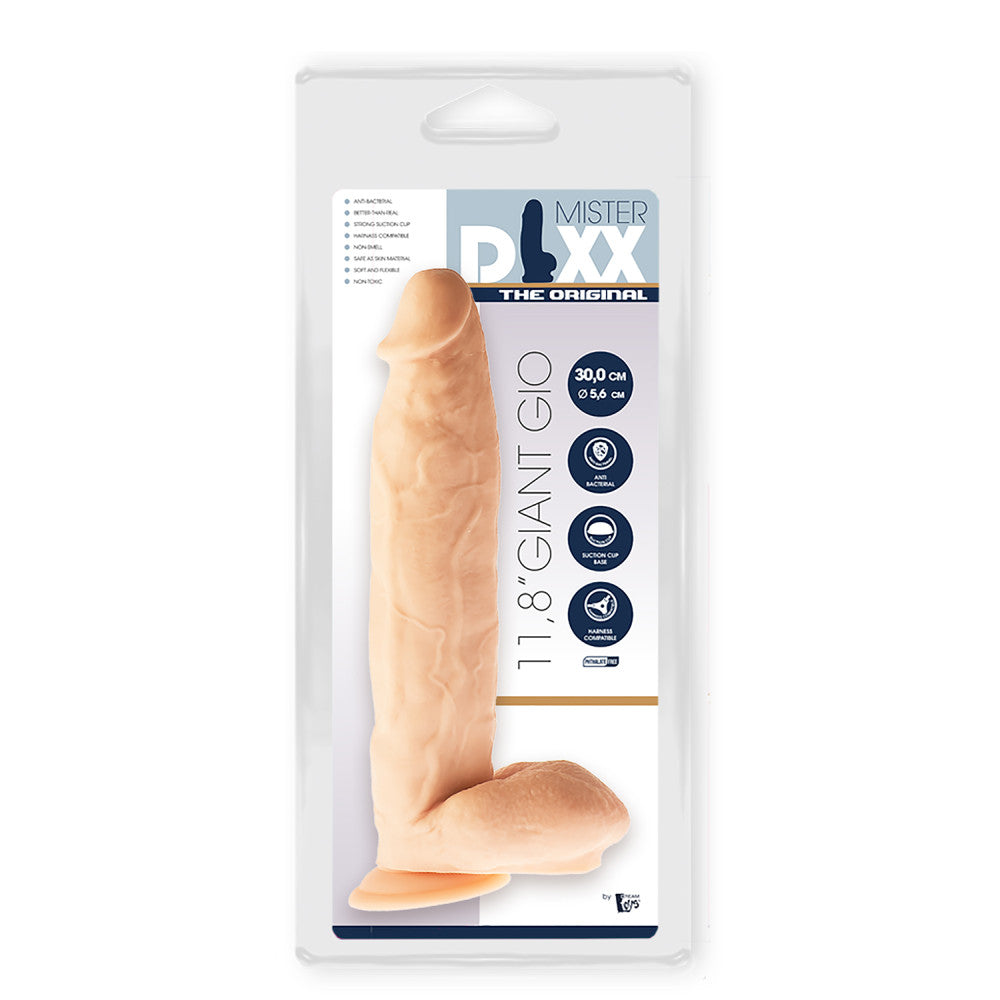 Giant Gio large realistic testicle dildo