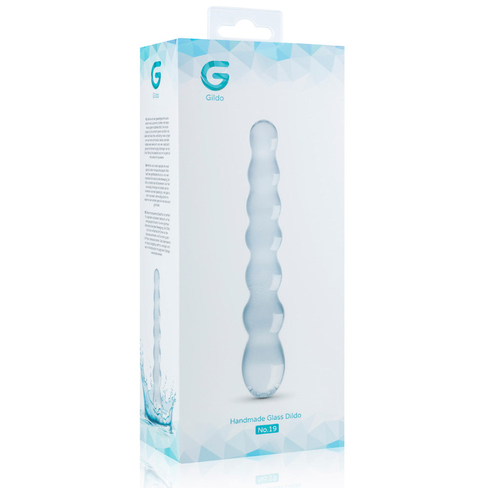 Gildo #19 Glass Beaded Stimulator