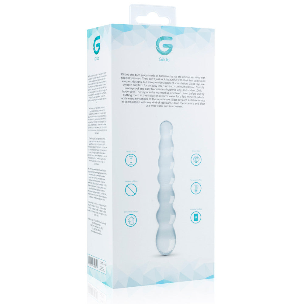 Gildo #19 Glass Beaded Stimulator