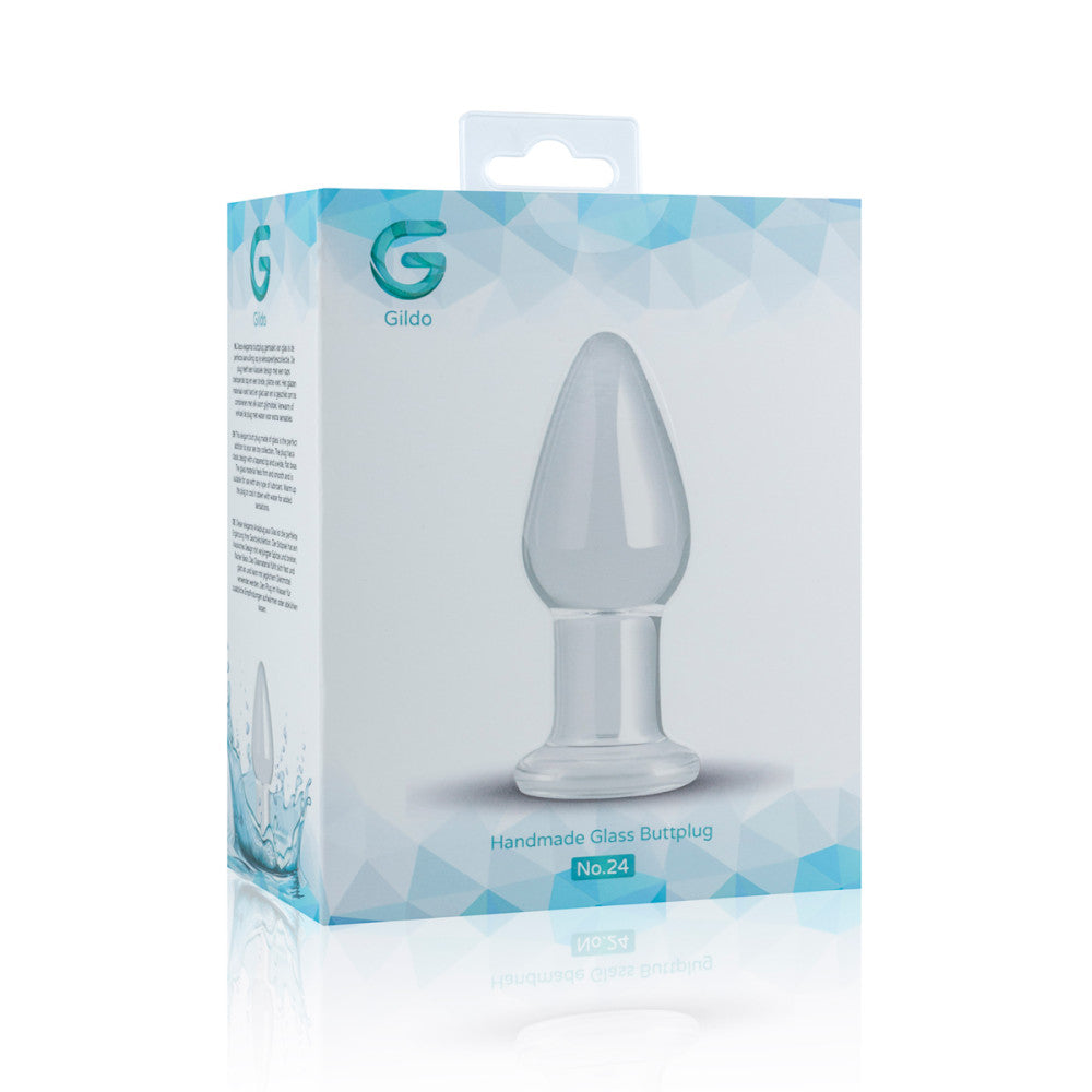 Gildo 24 glass butt plug