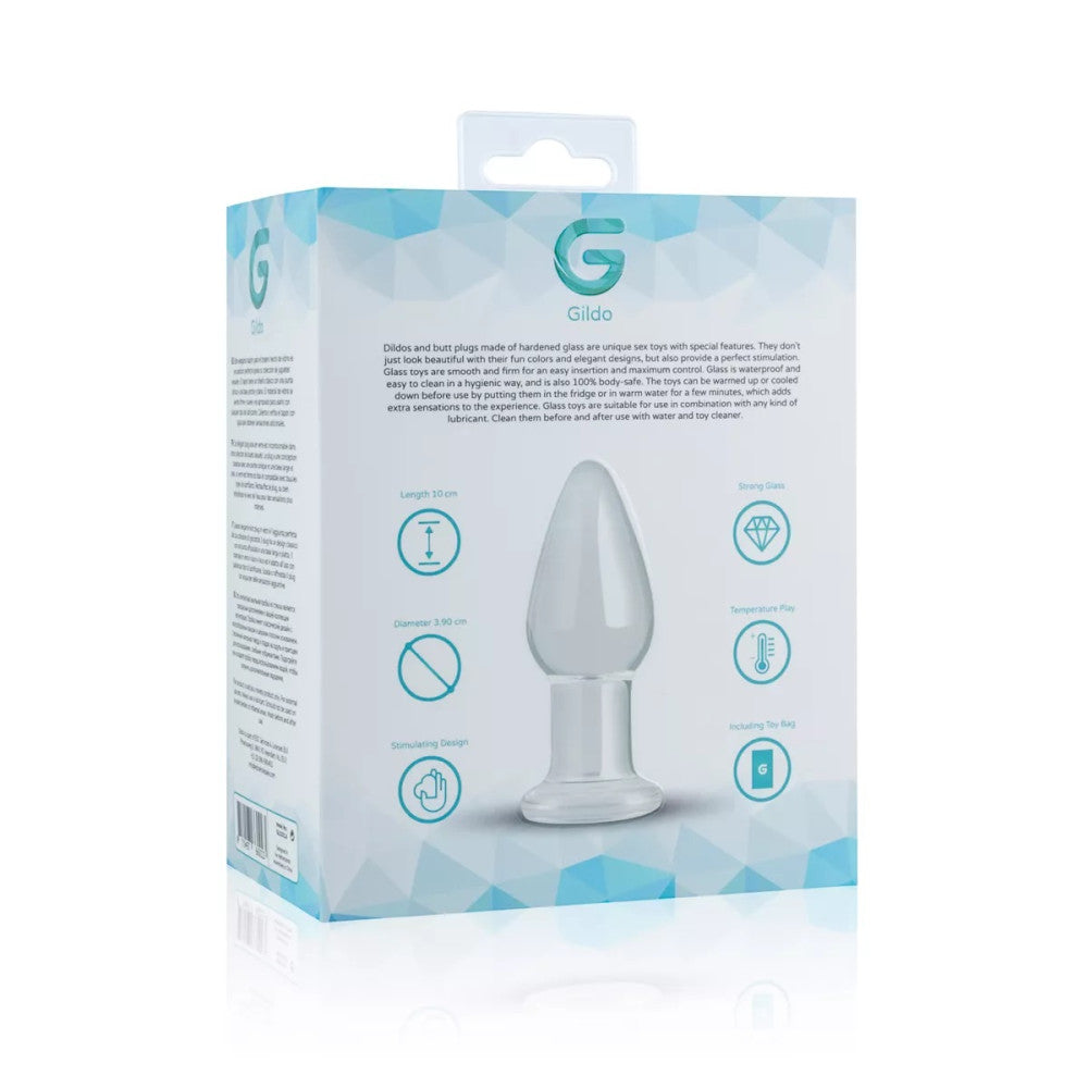 Gildo 24 glass butt plug