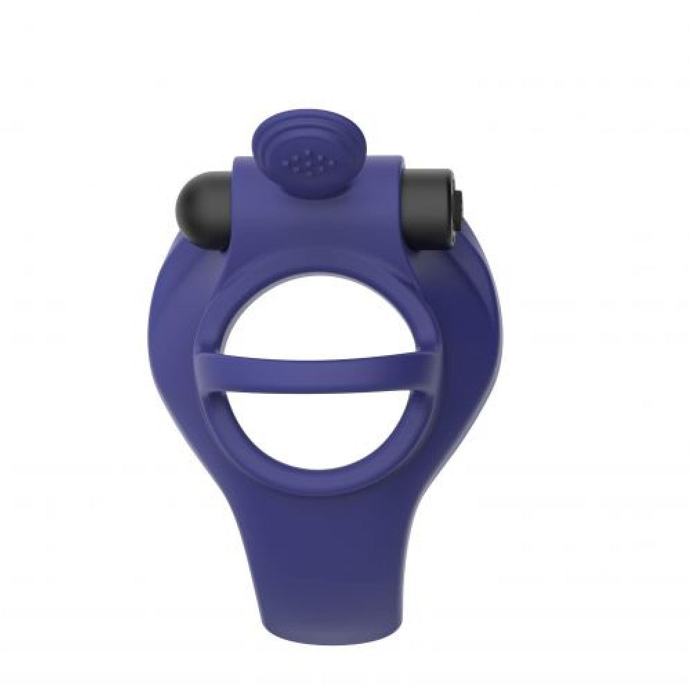 Gladiator Rechargeable Vibrating Silicone Cock Ring