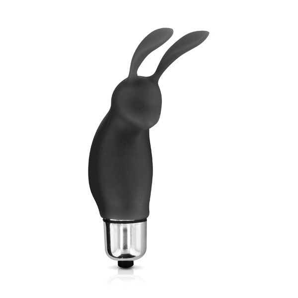 Glamy mini bunny clitoris stimulator black