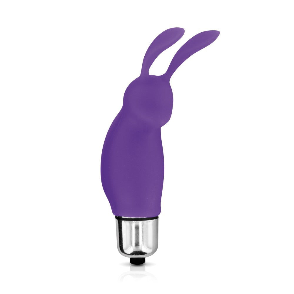 Glamy silicone bunny mini clitoris stimulator