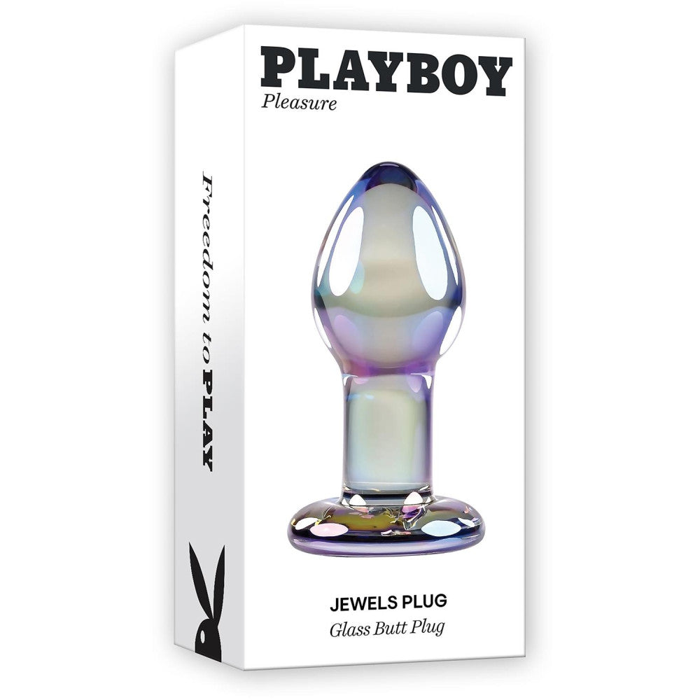 Glass Butt Plug - Playboy Pleaure Jewels Plug