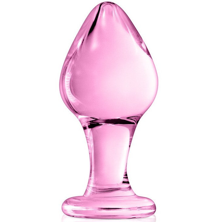 Glass anal dilator Glossy #31 pink