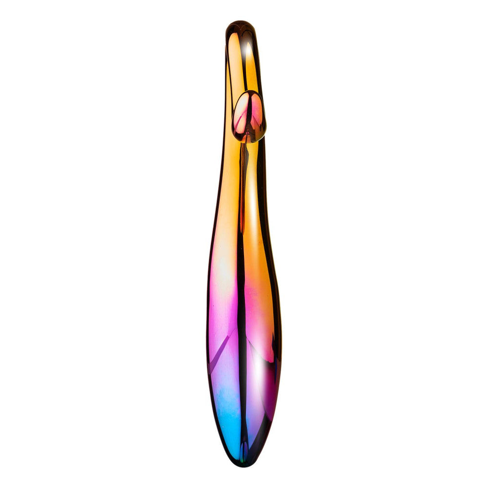 Glass anal toy Elegant Curved Dildo