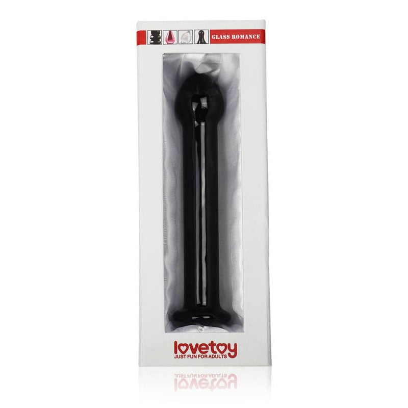 Glass dildo Glass Romance 01 black