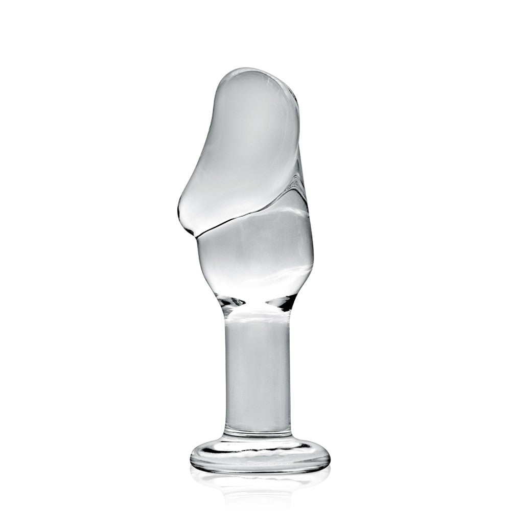 Glossy 24 glass butt plug