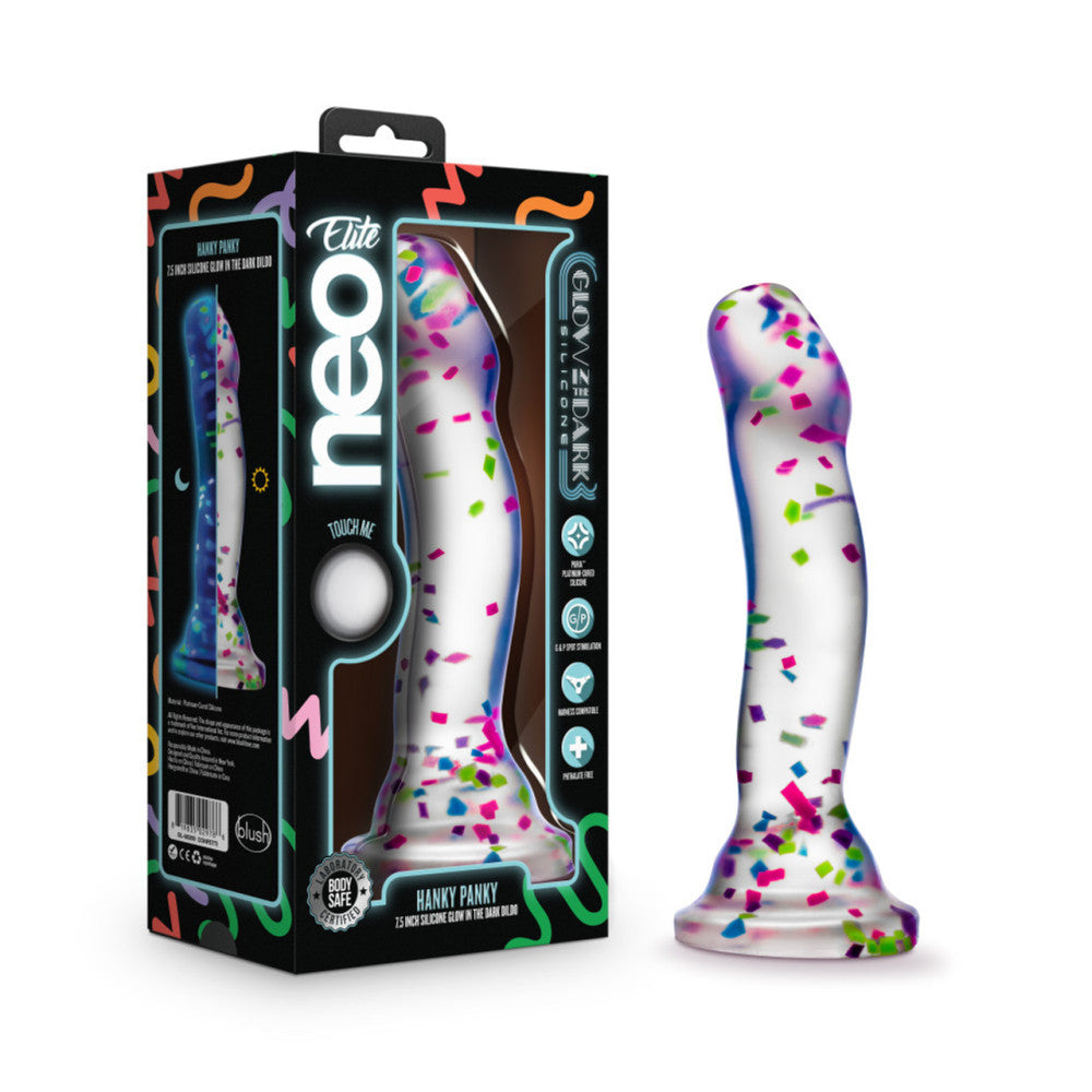 Glow in the Dark Hanky Panky Silicone Dildo