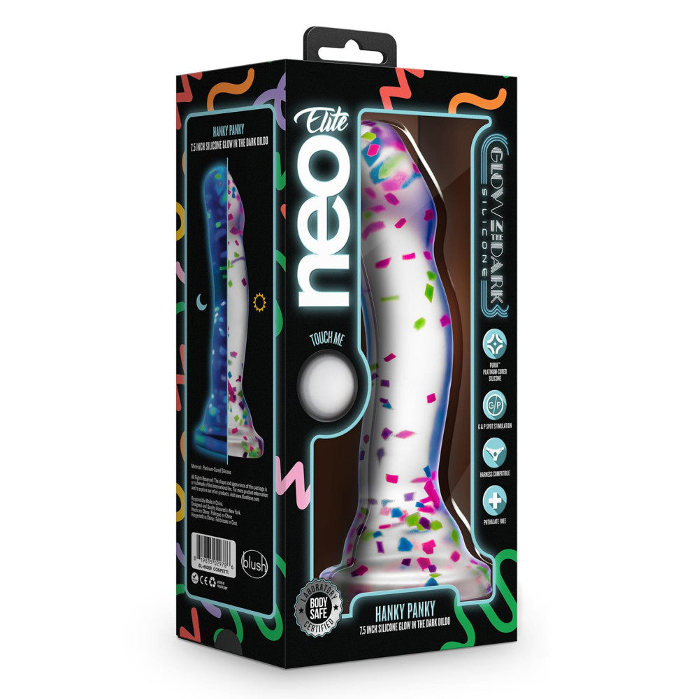 Glow in the Dark Hanky Panky Silicone Dildo