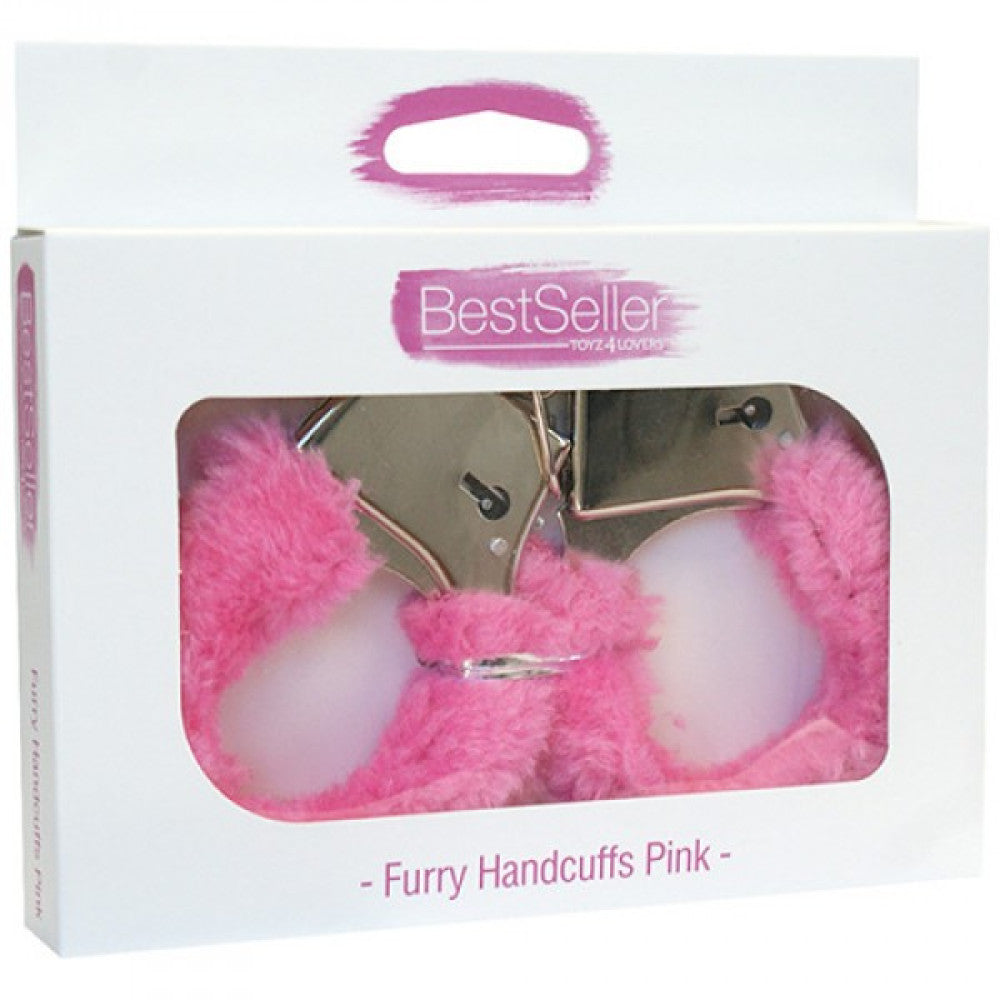 Handcuffs with fluff Best Seller pink