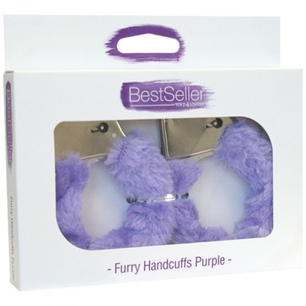 Handcuffs with fluff Best Seller purple