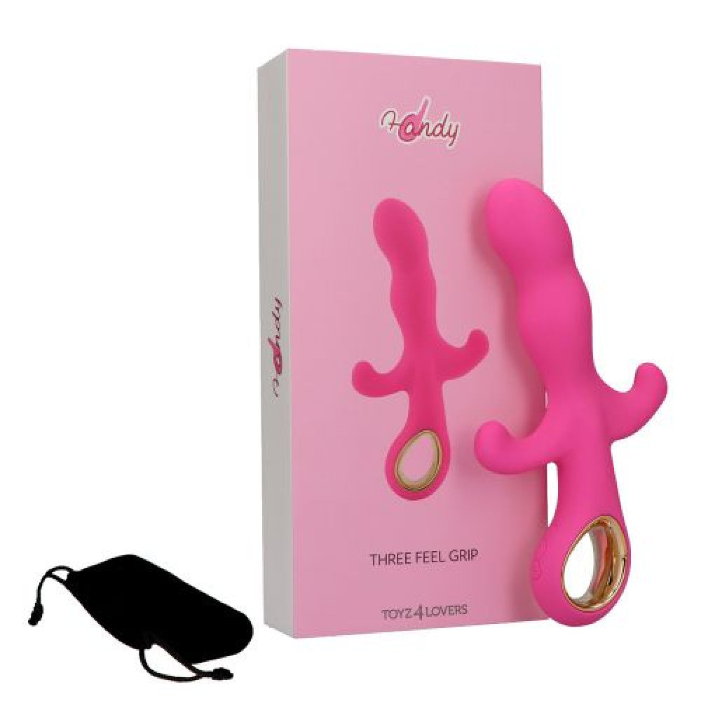 Handy Three Feel Rechargeable Vibrator