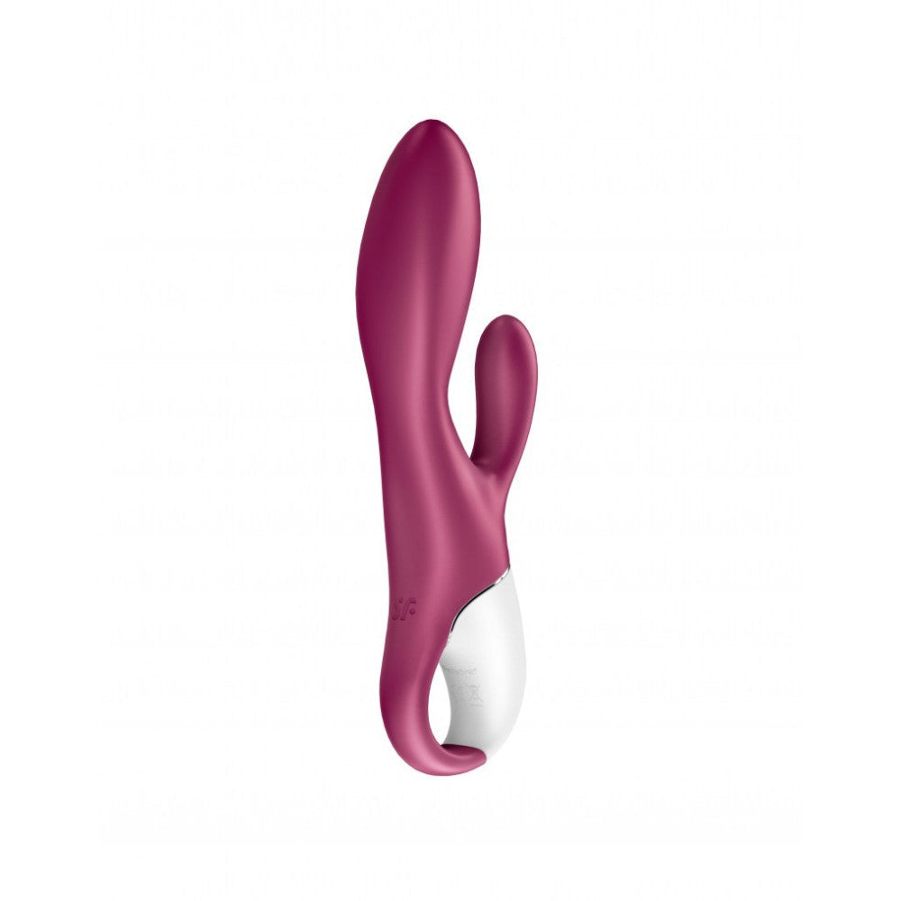 Heated Rabbit Vibrator and App Satisfyer Heated Affair