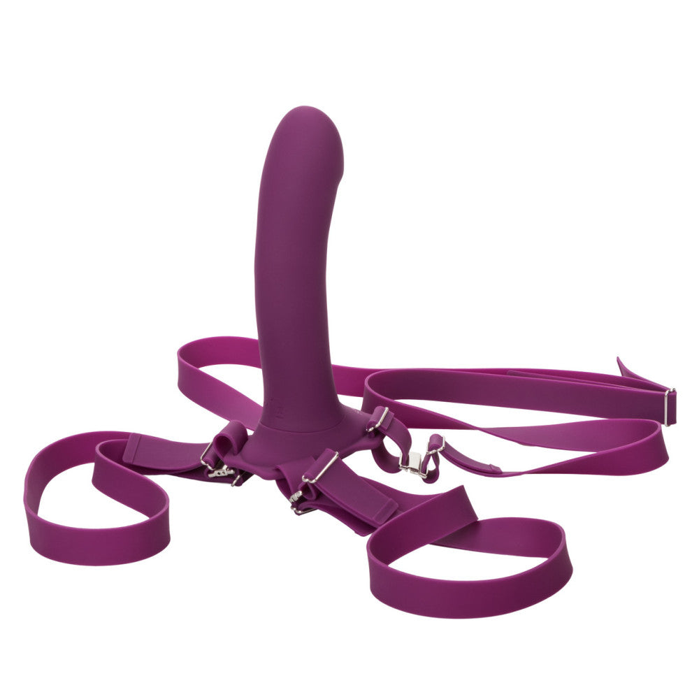 Her Royal Harness Rumbler silicone strap-on vibrating dildo