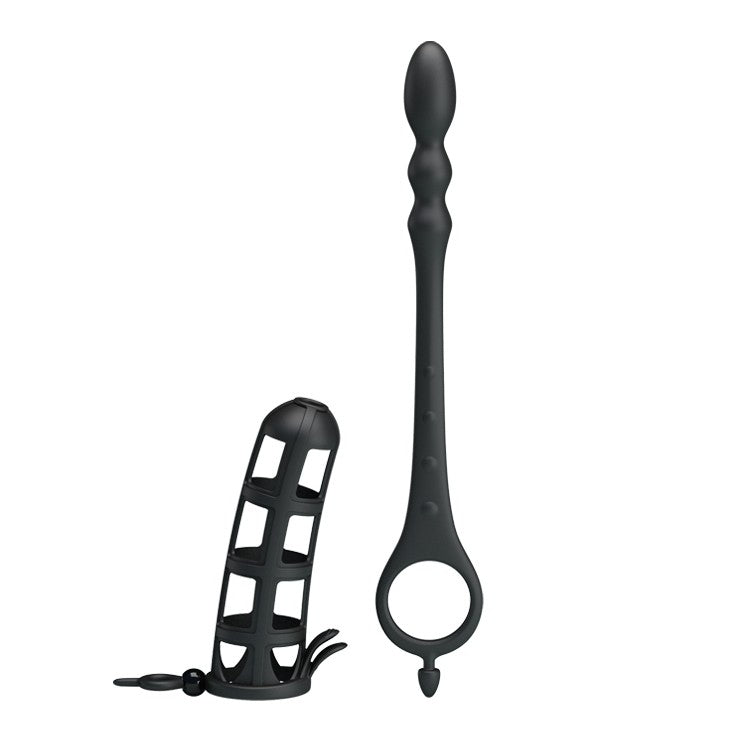 Hercules Anal Stimulator & Soft Silicone Cock Cage