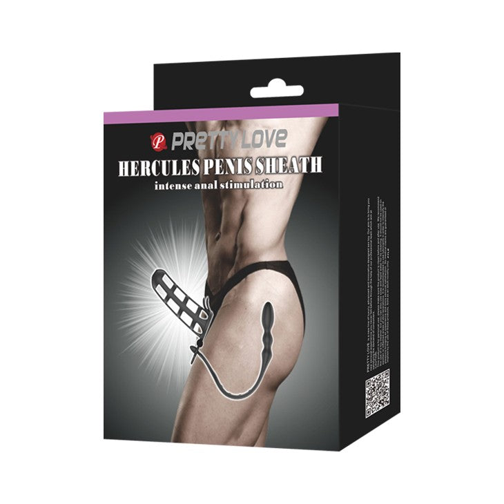 Hercules Anal Stimulator & Soft Silicone Cock Cage