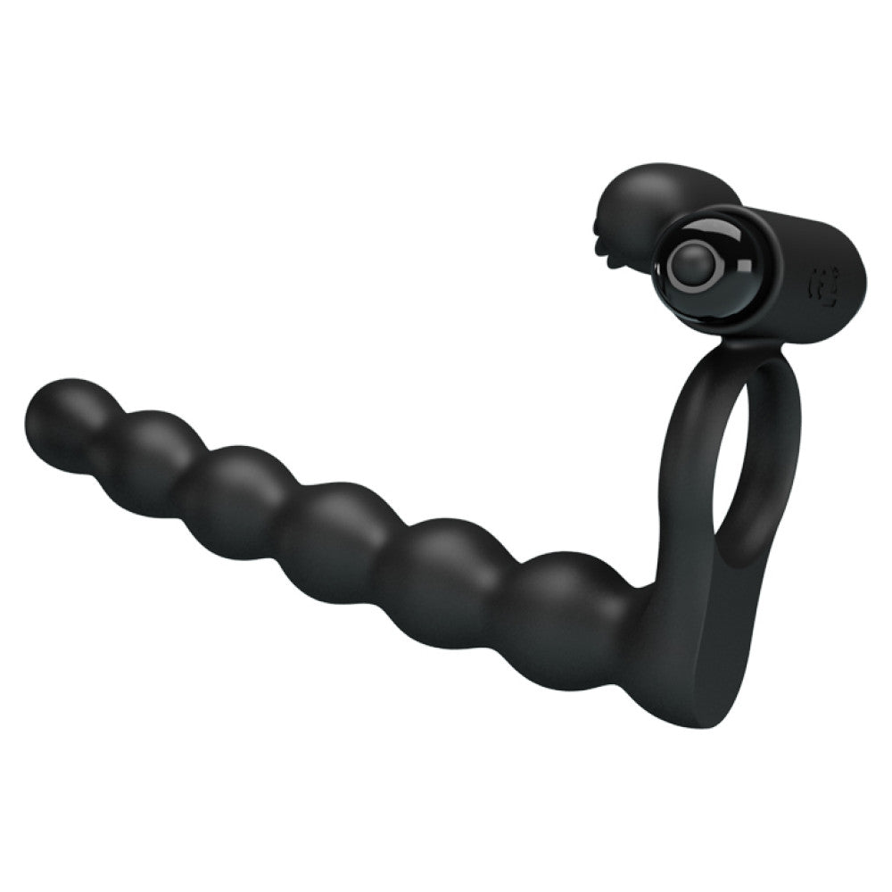 Hercules vibrating anal dildo ring