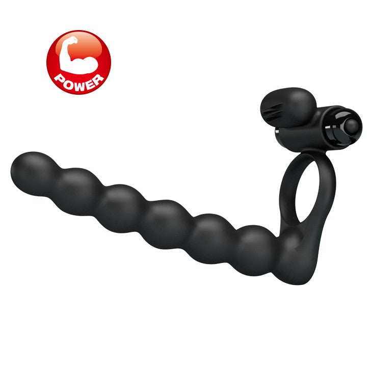 Hercules vibrating anal dildo ring