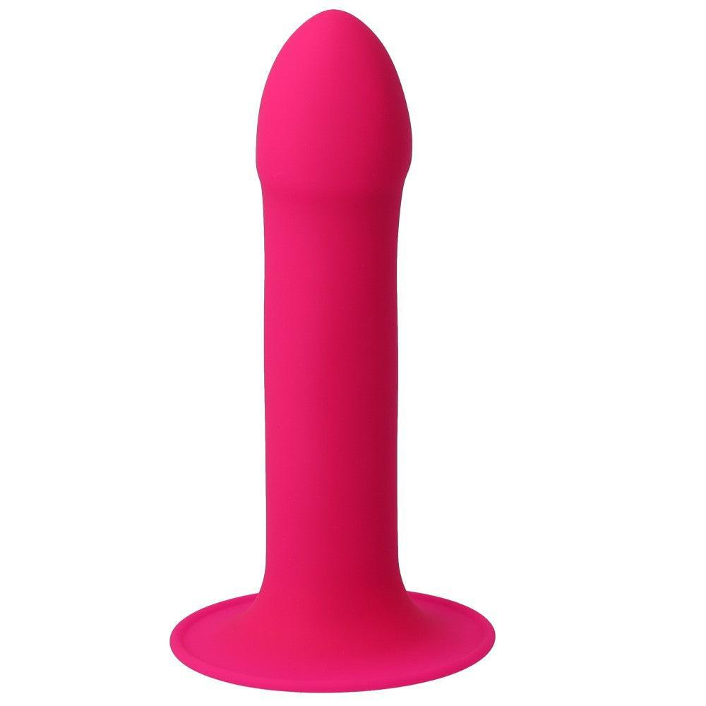 Hitsens 2 Two-layer Thermosetting Silicone Dildo Pink