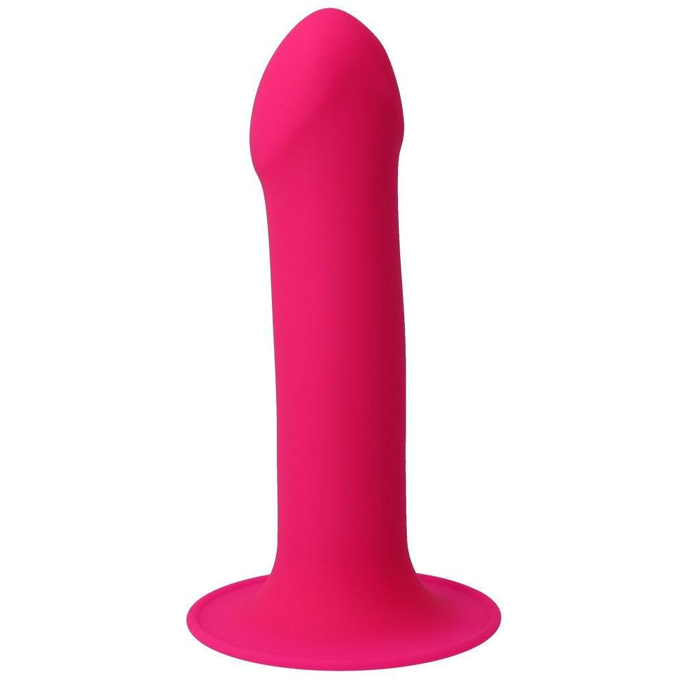 Hitsens 2 Two-layer Thermosetting Silicone Dildo Pink