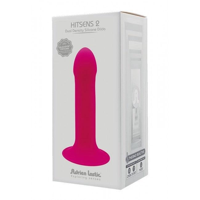 Hitsens 2 Two-layer Thermosetting Silicone Dildo Pink