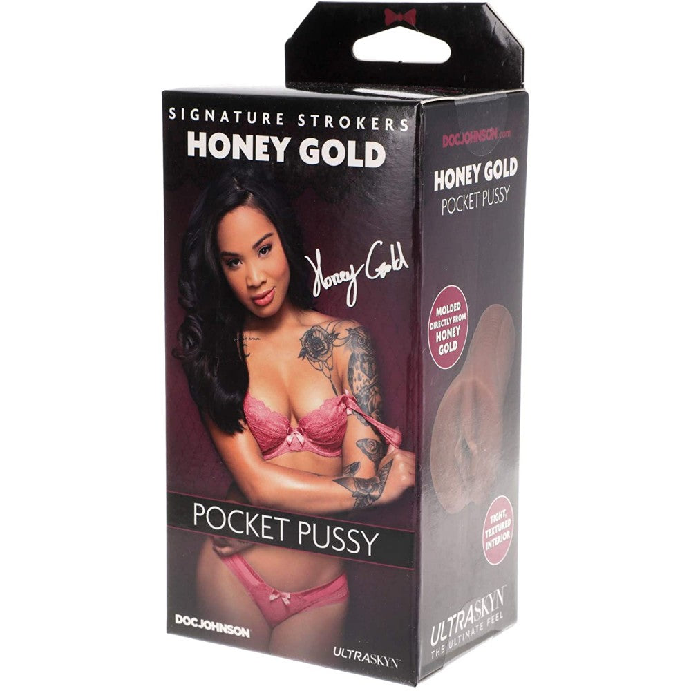 Honey Gold Realistic Vagina Masturbator