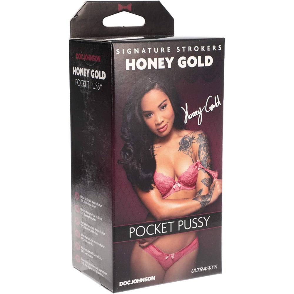 Honey Gold Realistic Vagina Masturbator