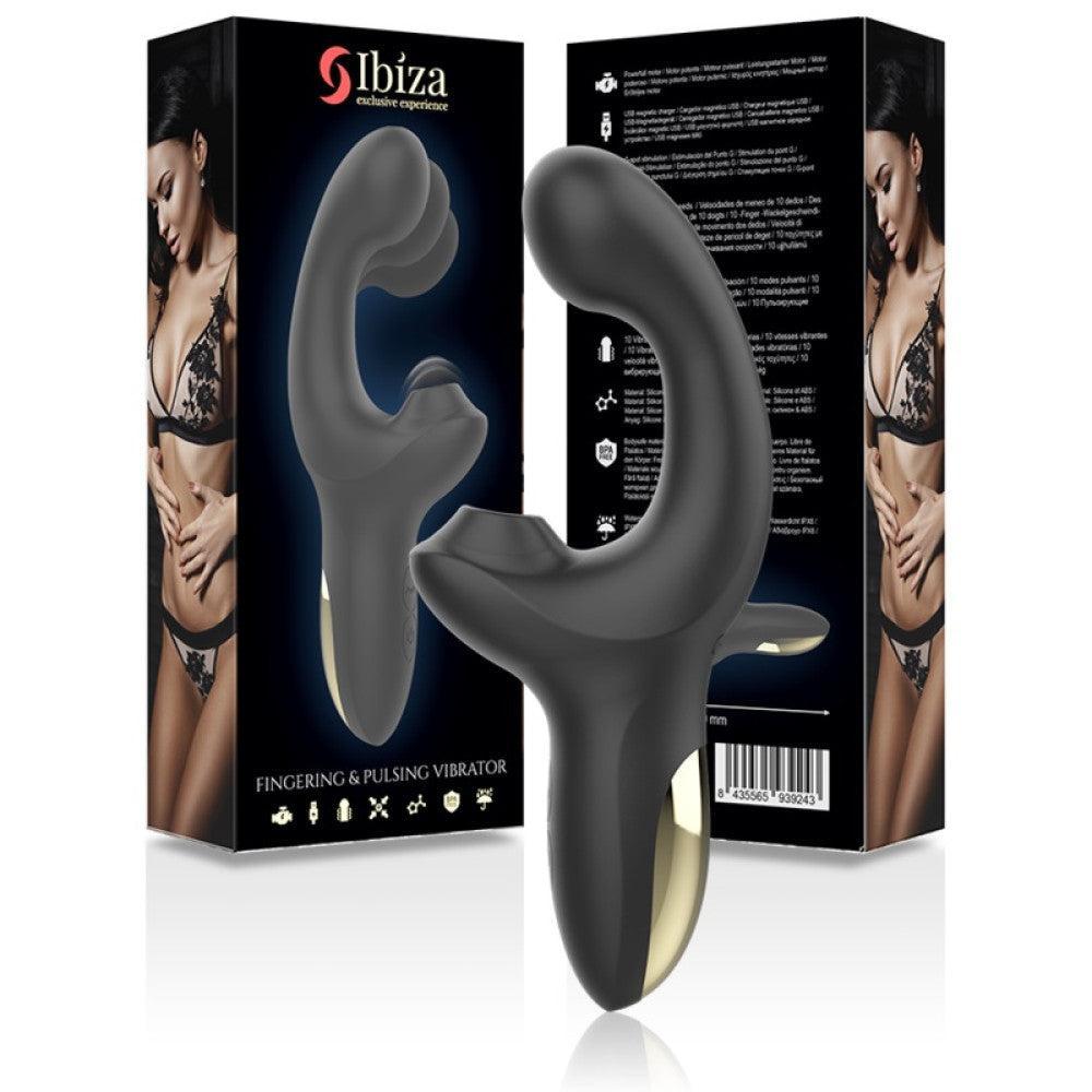 Ibiza Rechargeable Fingering & Pulsing Vibrator