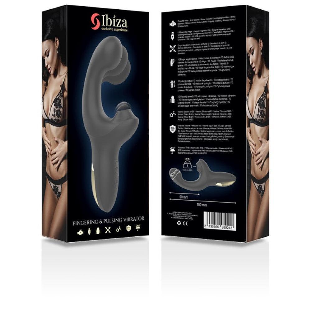 Ibiza Rechargeable Fingering & Pulsing Vibrator