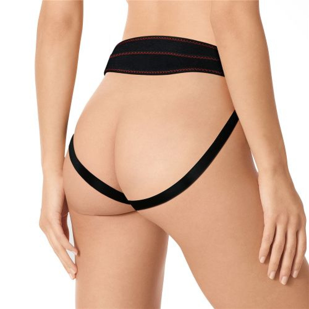 Ingen 7.5" Flexible Realistic Testicle Strap-on Belt