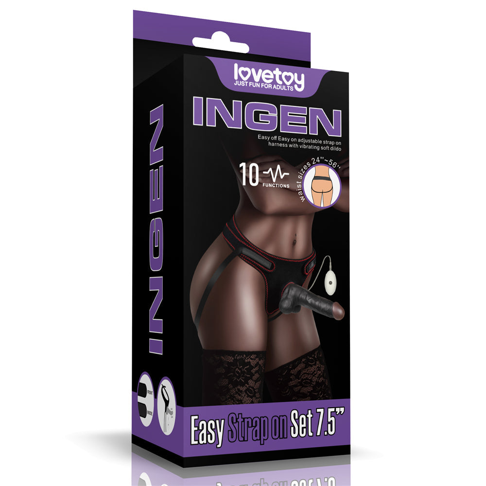 Ingen Easy Strapon Belt Set 7.5"