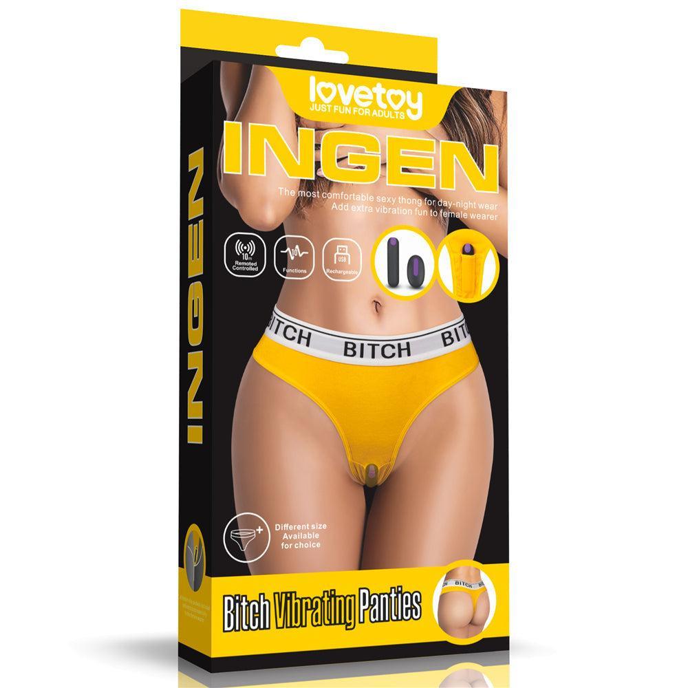 Ingen Vibrating Thongs with Wireless Remote