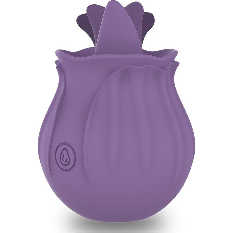 Intense Violet Rechargeable Silicone Clitoris Stimulator
