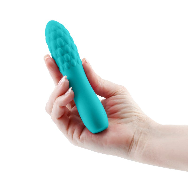 Inya Rita Turquoise Silicone Rechargeable Vibrator