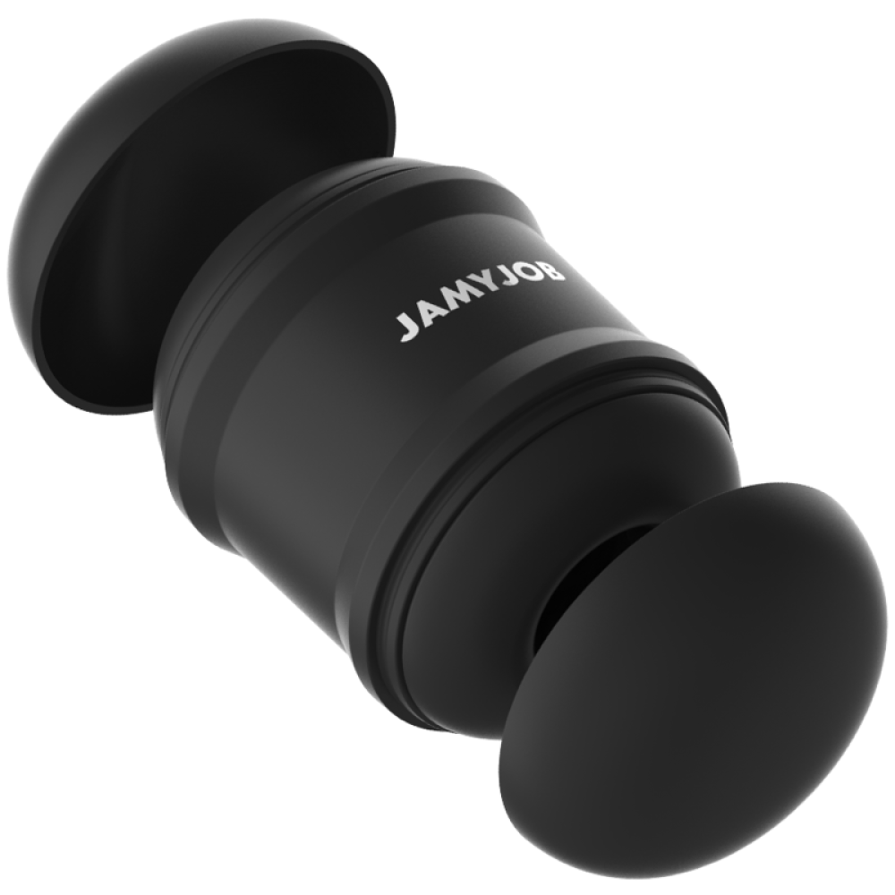 Jamyjob Cassian Rechargeable Compact Masturbator Black